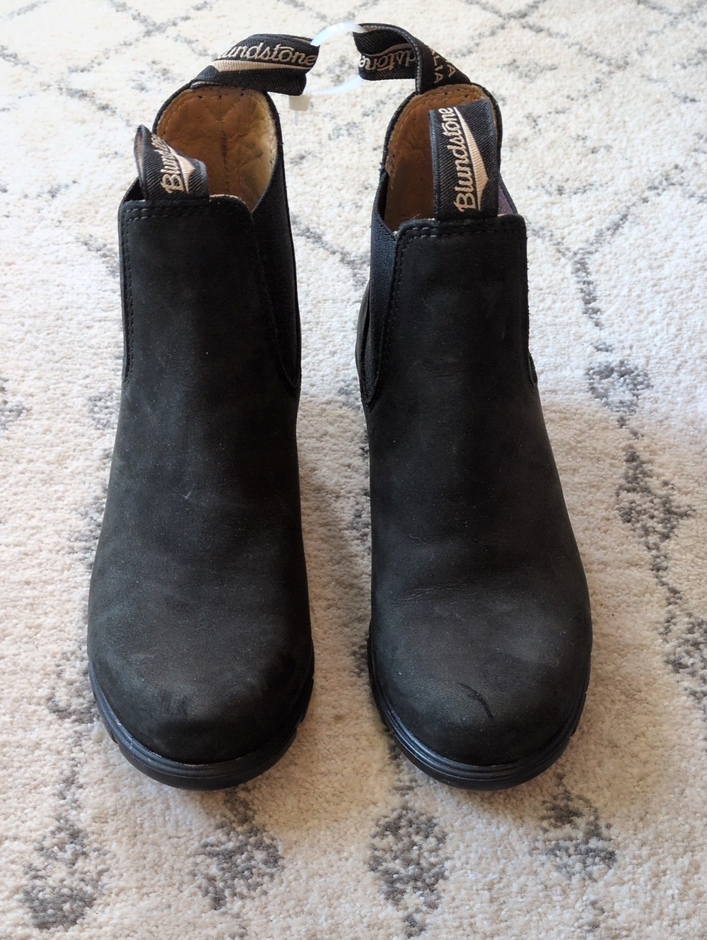 Blundstone Black Suede Chelsea Ankle Boots